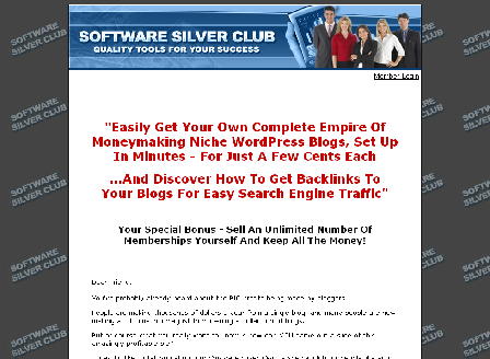 cheap Software Silver Club Lifetime Membership