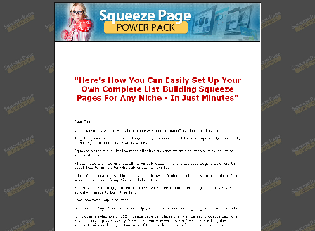 cheap [Software] Squeeze Page Power Pack
