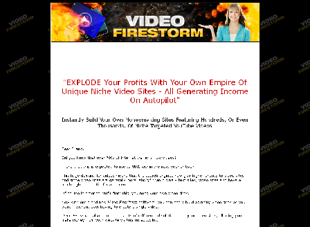 cheap [Software] Video Firestorm