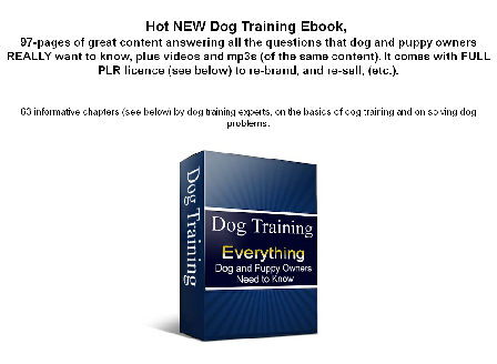 cheap Dog Training Ebook .