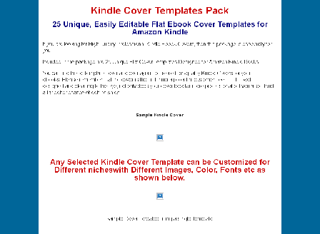 cheap Kindle Covers Template Collection
