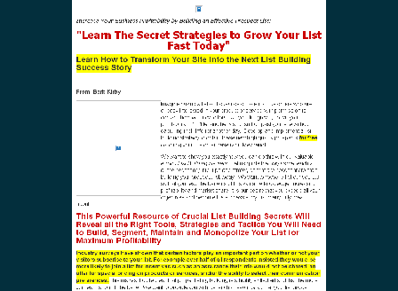 cheap List Building - Secret Strategies