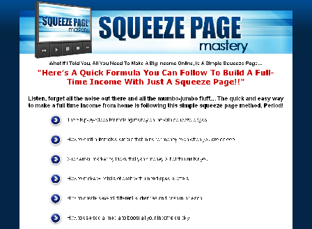 cheap Squeeze Page Mastery