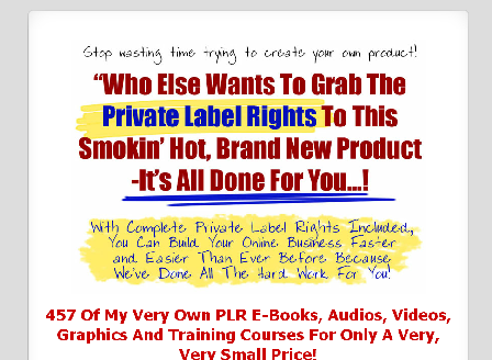 cheap PLR To 5 Gigantic iDNA Packages!