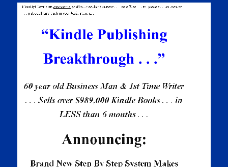 cheap Writing Success For You - Amazon Kindle Course