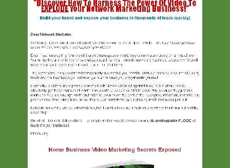 cheap Home Business Video Marketing Secrets