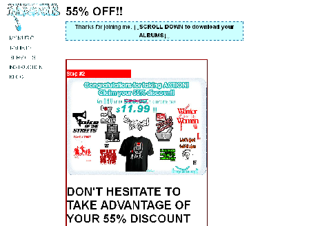 cheap 55% discount t-shirt