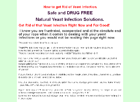 cheap How to get Rid of Yeast Infection.