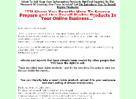 cheap Marketers Guide To Resell Rights Comes with Master Resale/Giveaway Rights!