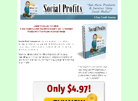 cheap Social Profits Crash Course Comes with Private Label Rights!