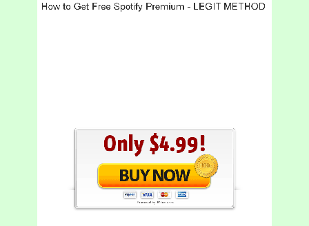 cheap How to Get Free Spotify Premium - LEGIT METHOD