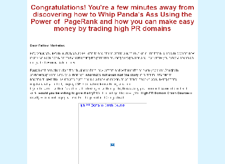 cheap Make Easy Money By Trading High PR Domains