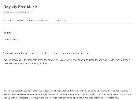 cheap Latin Tracks - Royalty Free Music Package