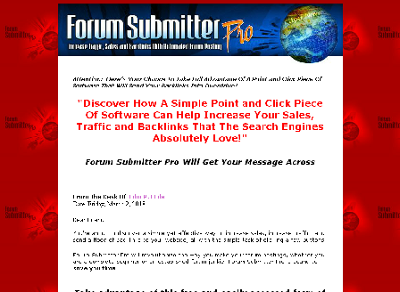 cheap Forum Submitter Pro