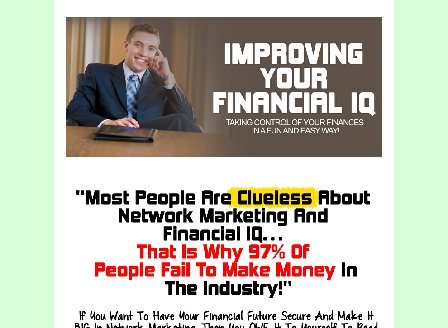cheap Improving Your Financial IQ Comes with Master Resale Rights!