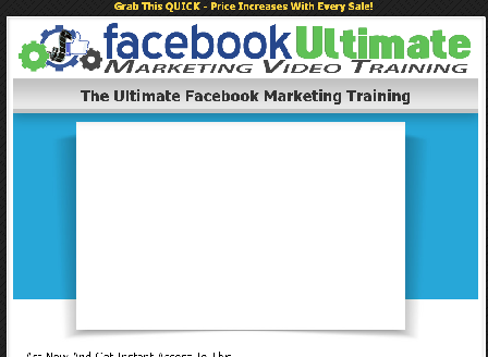 cheap Facebook Ultimate Marketing Video Training