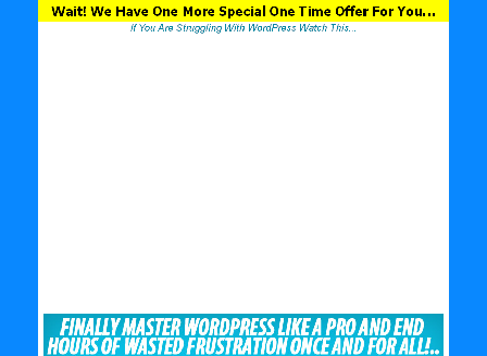 cheap WP Master Pro - One Time Offer!