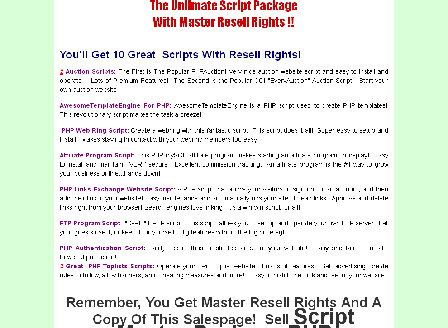 cheap Script Master Package PHP