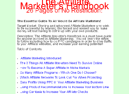 cheap The Affiliate Marketer