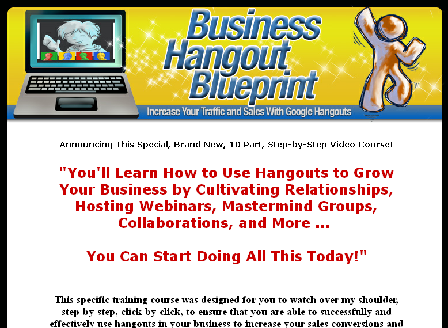 cheap Business Hangout Blueprint