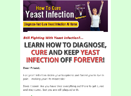 cheap How To Cure Yeast Infection At Home