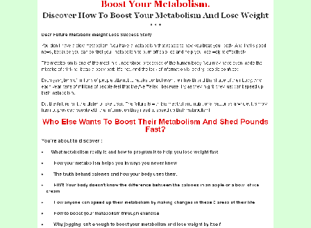 cheap Boost Your Metabolism.