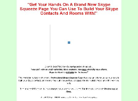 cheap Skype Squeeze Page