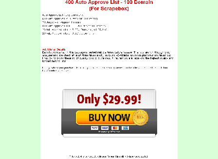 cheap 400 Auto Approve List - 100 Domain